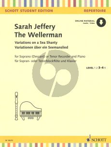 The Wellerman Variations on a Sea Shanty Descant recorder (Tenor recorder) and Piano with Audio online