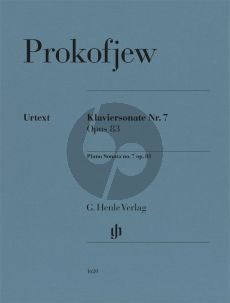 Prokofieff Piano Sonata no. 7 op. 83