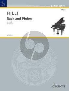 Hilli Rack and Pinion for Piano solo (2018)