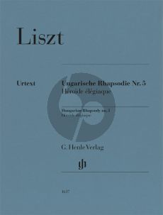 Liszt Hungarian Rhapsody No. 5 Piano solo (edited by Peter Jost)