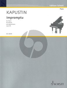 Kapustin Impromptu for Piano Solo