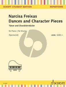 Freixas Dances and Character Pieces Piano solo