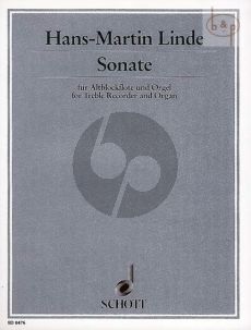 Sonata Treble Recorder and Organ