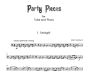 Goddard Party Pieces for Tuba [Bassclef] and Piano