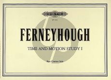 Ferneyhough Time and Motion Study I (1971-1977) Bass Clarinet Solo (dedicated to Harry Sparnaay)