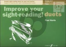 Improve your Sight-Reading! Duets grades 2 - 3 for Piano 4 Hands