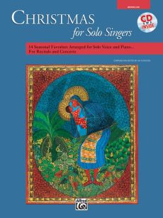 Christmas for Solo Singers (Med.Low) (Bk-Cd)