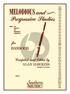 Hawkins Melodious & Progressive Studies Vol. 1 for Bassoon (Grade 1 - 3)