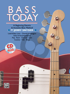 Snyder Bass Today (A Beginning Electric & Acoustic Bass Method) (Bk-Cd)