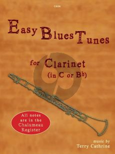 Cathrine Easy Blues Tunes for Clarinet (in Bb or C) and Piano (Beginner Level)