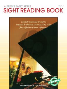 Alfred Adult Piano Sight Reading Book Level 1 for Piano