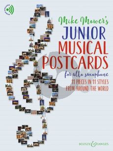 Mower Junior Musical Postcards (Bk-Cd) (11 Pieces in Styles from All Over the Globe)