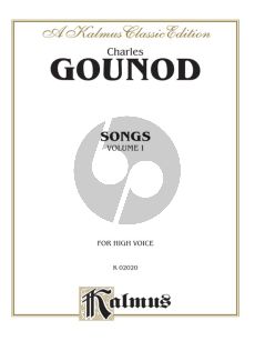 Gounod 20 Songs Vol. 1 High Voice