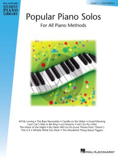 Album Popular Piano Solos Level 1 (Hal Leonard Student Piano Library)