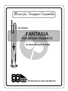 Ewazen Fantasia for 7 Trumpets in B-Flat Score and Parts