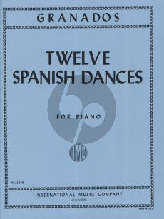 Granados 12 Spanish Dances Op. 5 Piano