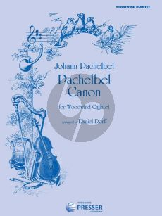 Pachelbel Canon Woodwind Quintet (Score/Parts) (arr. Daniel Doff)