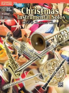 Album Christmas Instrumental Solos - Carols & Traditional Classics for Flute - Book with Audio Online (Level 2 - 3)