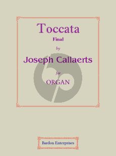 Callaerts Toccata Op. 23 No. 3 Organ (edited by W. B. Henshaw)