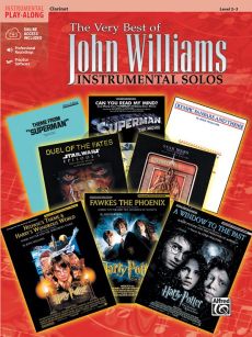 Very Best of John Williams Instrumental Solos for Clarinet (Book with Audio online) (edited by Bill Galliford)