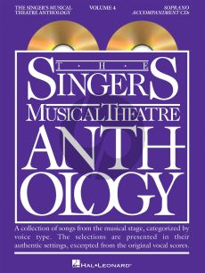 Singers Musical Theatre Anthology Vol. 4 Soprano (Set of Accompaniment CD's only) (edited by Richard Walters)