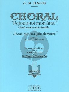 Durufle Jesu bleibet meine Freude Orgue (Durufle)