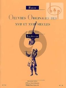 Oeuvres Originales Vol.1 des 17eme et 18eme Siecles