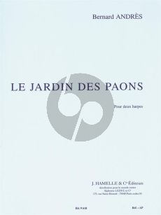 Andres Le Jardin des Paons pour 2 Harpes (grade 7 - 8)