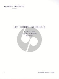 Messiaen Les Corps Glorieux Vol.2 Orgue