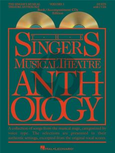 Singers Musical Theatre Anthology Vol. 1 Duets (Authentic Settings) (Book with 2 CD's) (edited by Richard Walters)