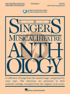 Singers Musical Theatre Antholog Vol. 2 Duets (Book with Audio online) (edited by Richard Walters)