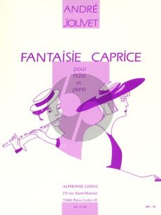 Jolivet Fantaisie-Caprice Flute-Piano