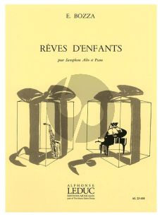 Bozza  Reves d'Enfants Saxophone Alto et Piano