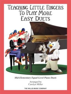 Miller Teaching Little Fingers to Play More Easy Duets (Book) (easy level)