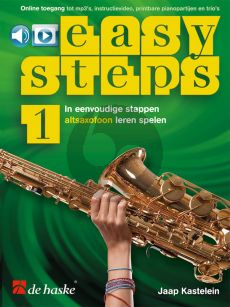 Easy Steps Vol.1 Altsaxofoon (Bk-DVD- 2 Cd's) (In eenvoudige stappen altsaxofoon leren spelen)