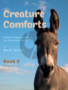 Tanner Creature Comforts Vol.2 for Flute and Piano (Grades 4–6)