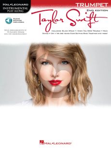 Taylor Swift Instrumental Play-Along for Trumpet (15 Favourites) (Hal Leonard Instrumental Play-Along) (Book with Audio online)