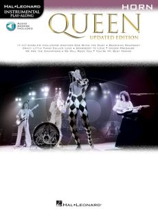 Queen 17 Songs Instrumental Play-Along for Horn (updated edition) (Book with Audio online)