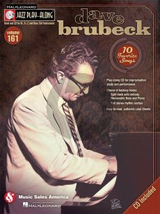 Brubeck 10 Favorite Songs for all C.-Bb.-Eb. and Bass clef Instruments Book with Cd (Jazz Play-Along Series Vol.161)