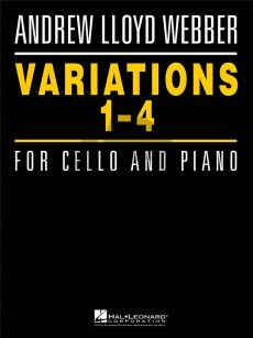 Lloyd Webber Variations 1 - 4 for Violoncello and Piano