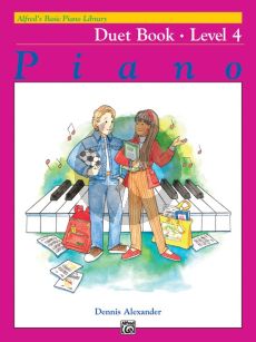 Alfred's Basic Piano Library Duet Book Level 4