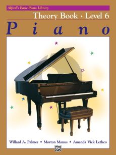 Alfred Basic Piano Theory Book Level 6