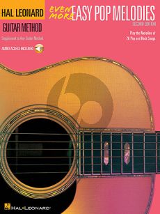 Even More Easy Pop Melodies Guitar (Book with Audio)