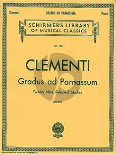 Clementi Gradus ad Parnassum 29 Selected Studies (Tausig)