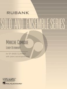 Ostransky Marche Comique Bass Clarinet and Piano (grade 3)