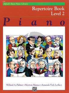 Alfred Basic Piano Repertoire Book Level 2 for Piano