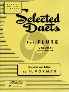 Voxman Selected Duets for Flute Vol.1 (Easy-Medium)