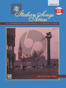 26 Italian Songs and Arias of the 17th & 18th Century Medium - Low (Bk-Cd) (edited by John Glenn Paton)