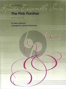 Mancini The Pink Panther Theme 4 Clarinets (2 Bb Clarinets, Alto and Bass Clarinets) (Score/Parts) (transcr. by James Christensen)