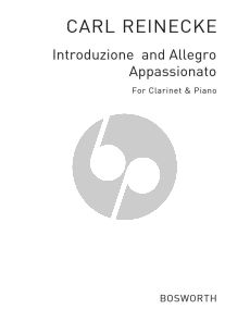 Reinecke Introduzione & Allegro Appassionato Op. 256 Clarinet and Piano